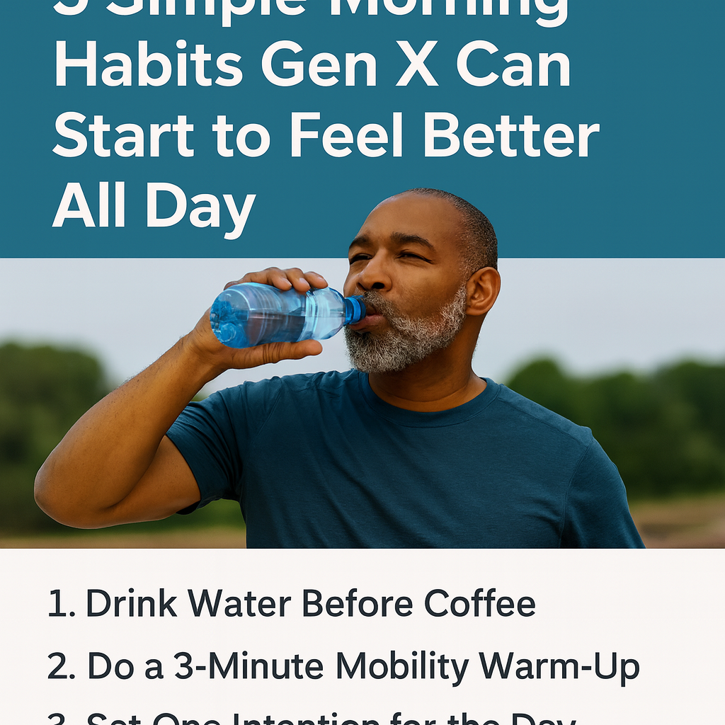 3 Simple Morning Habits Gen X Can Start to Feel Better All Day
