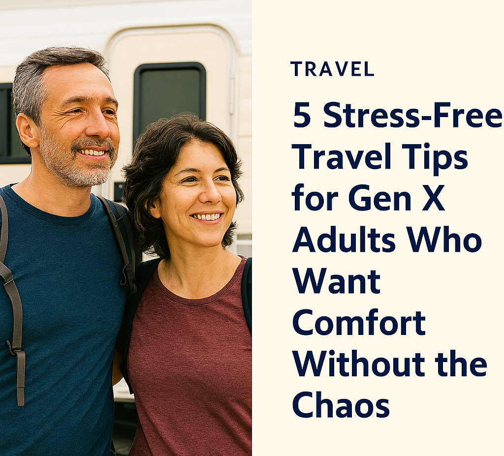 5 Stress‑Free Travel Tips for Gen X Adults Who Want Comfort Without the Chaos