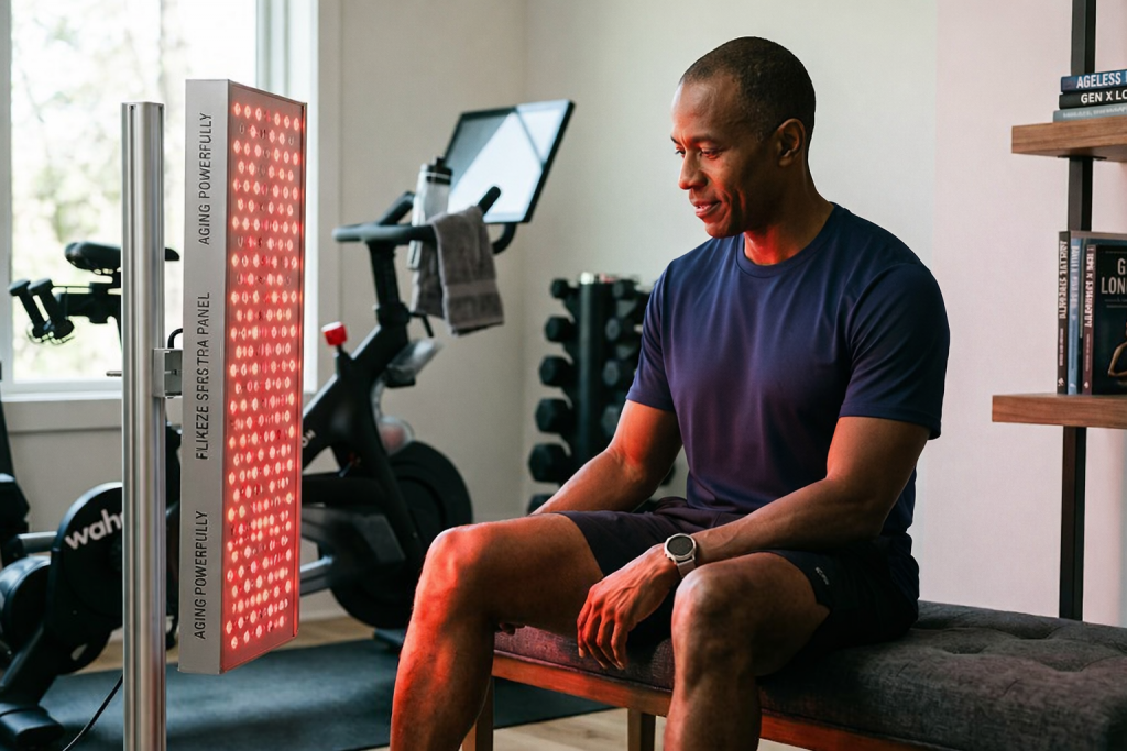 Red Light Therapy for Gen X using the Flikeze Spectra Panel